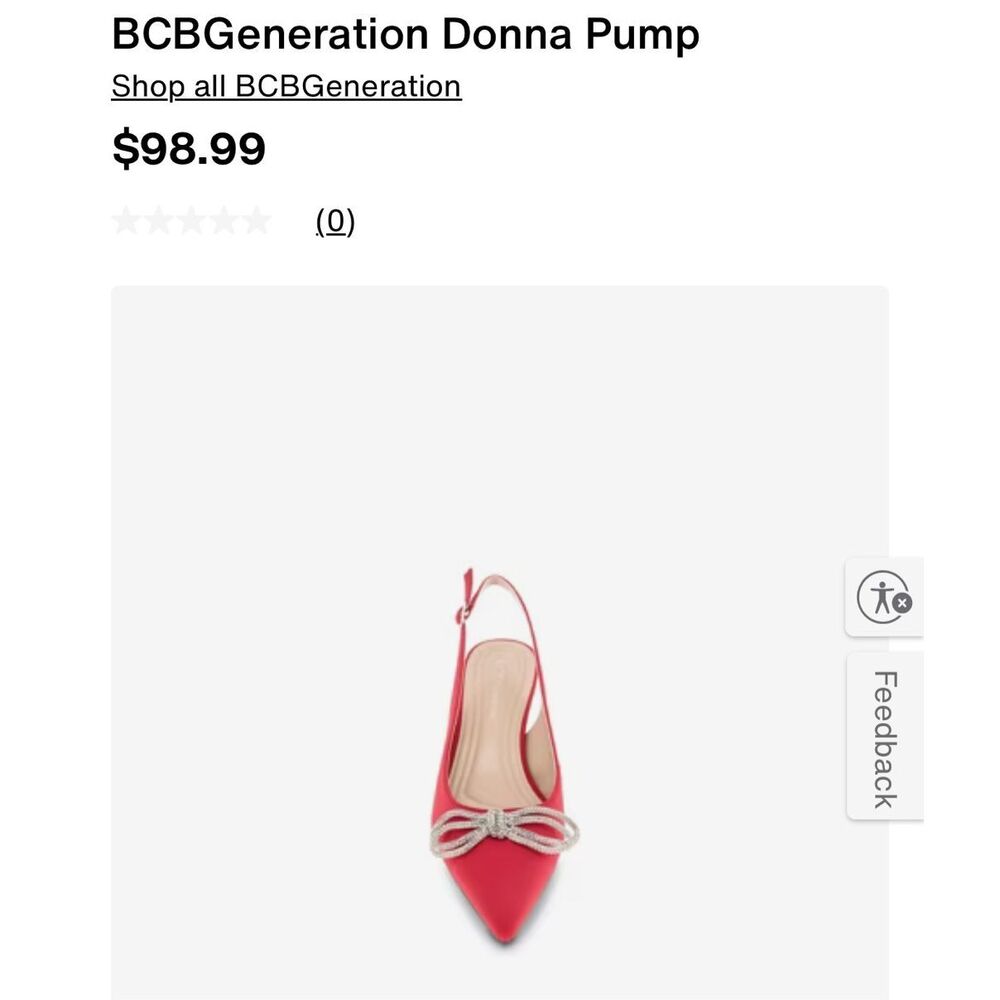 BCBGeneration Donna Pump Size 11 - image 9